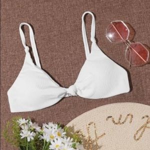 White Bikini Top